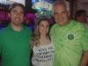 Beach Barrels bartenders Eddie & Maggie posed w/ Tranzfusion drummer Bobby.